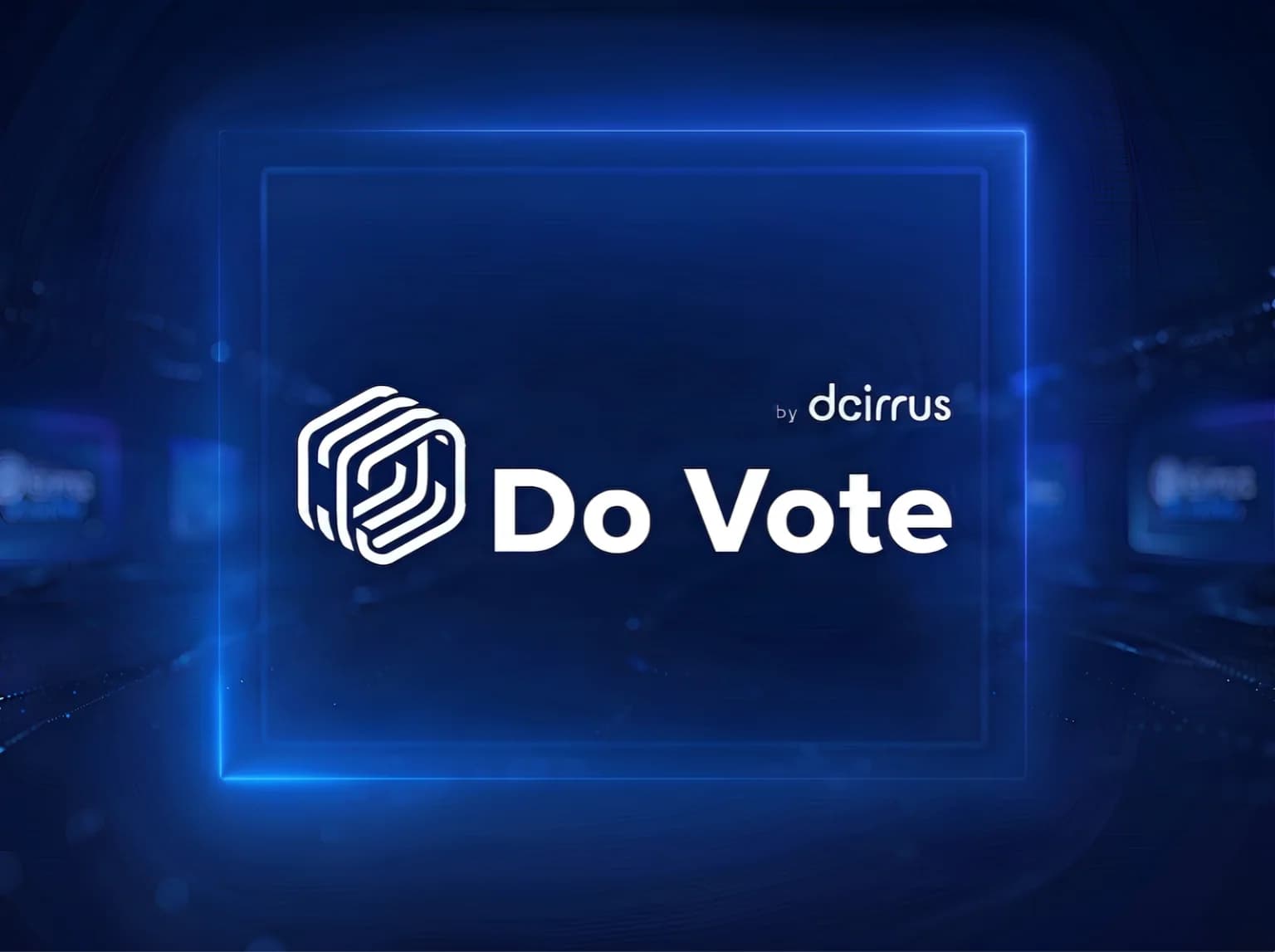 DCirrus Do Vote — secure electronic voting platform