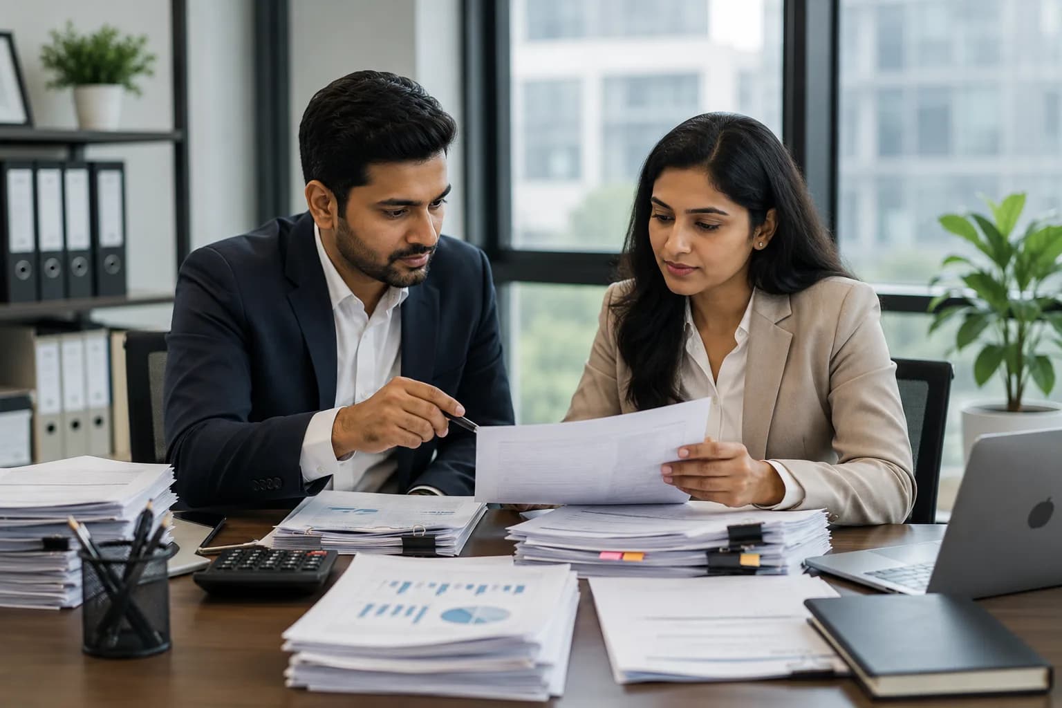 Team verifying and reconciling creditor claims