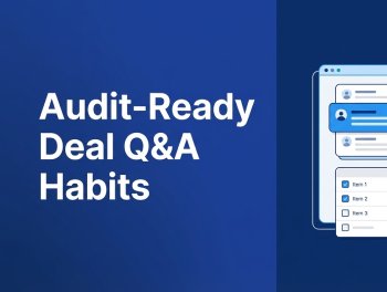 7 Email and Chat Habits That Break Auditability in IPO and M&A Q and A and What Auditable Communication Looks Like