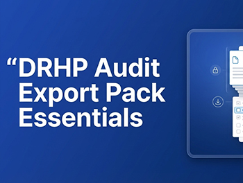 The Audit-Ready Export Pack: What to Include, Who Owns It, and How to Keep It Current Through DRHP Cycles