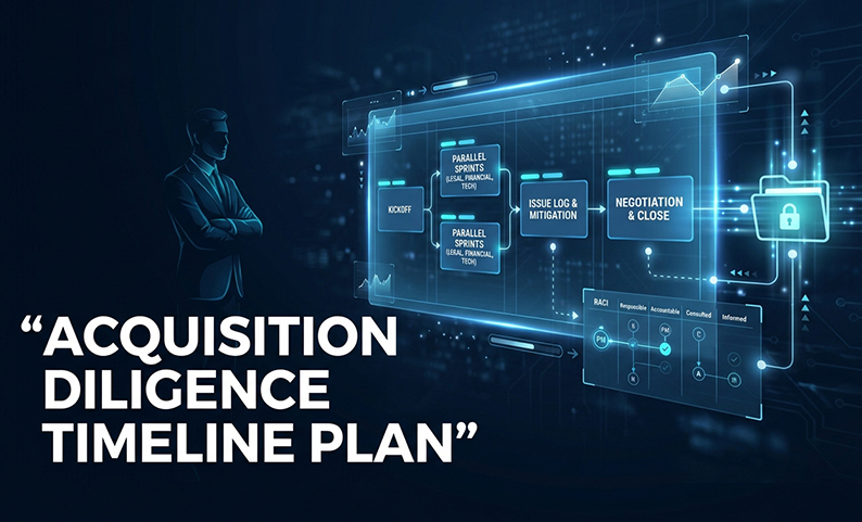 Due Diligence Timeline for Acquisitions: A Deal-Ready Plan to Keep Stakeholders Moving