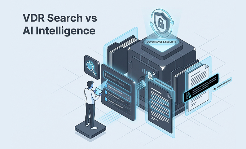 Comparing VDR Capabilities for IPOs: Basic Search vs. AI-Powered Document Intelligence (Clause Recognition & Smart Redaction)