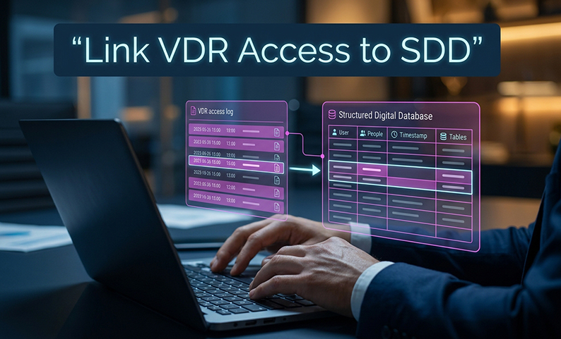 A Workflow for SEBI SDD Compliance: How to Connect VDR Access Events to the Structured Digital Database