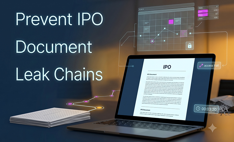 Anatomy of an IPO Document Leak: A Scenario Analysis of How Dynamic Watermarking and Remote Shred Prevent Breaches