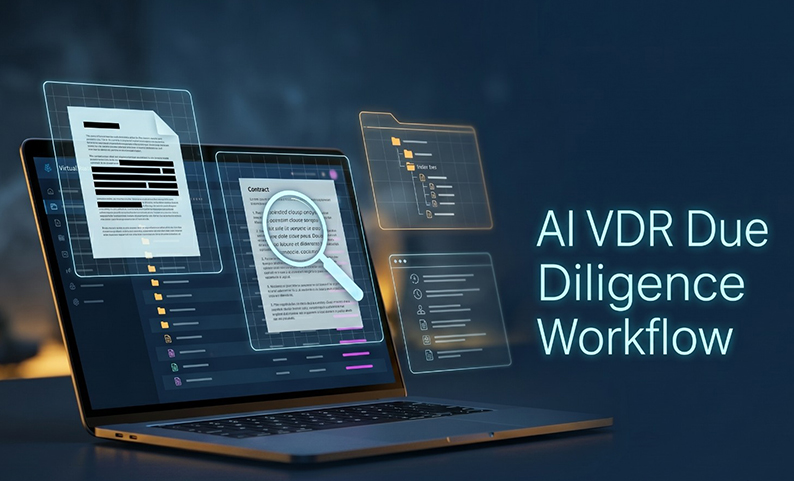 How AI in VDRs Accelerates Legal Due Diligence: A Guide to Automated Redaction and Clause Analysis