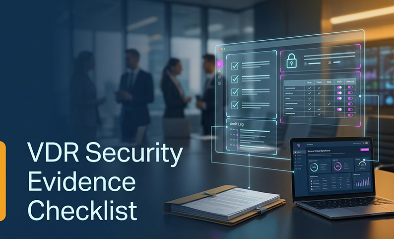 Virtual Data Room Security Checklist for Investment Banking Teams