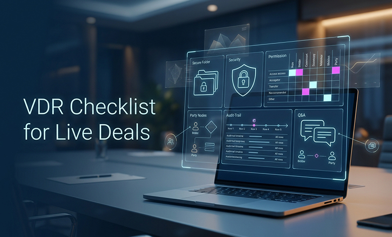 Best Data Room Software for Corporate Law Firms Handling Live Deals